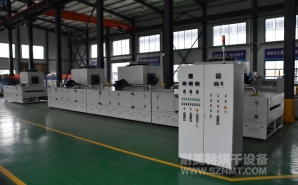 NMT-TZ-88纖維材料，先預(yù)熱再浸膠再固化預(yù)熱固化隧道爐(威海光威)